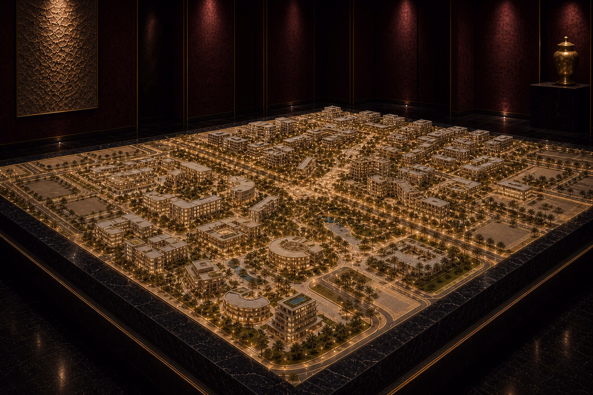Majan district artwork
